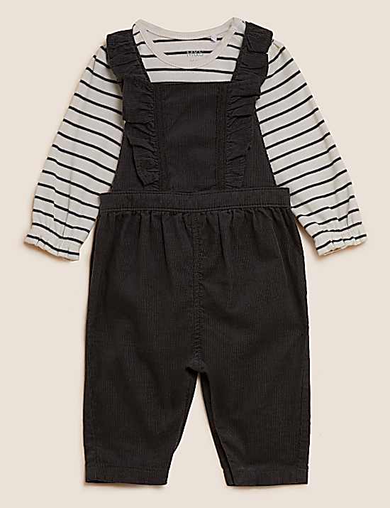 Tailored Striped Longline Waistcoat