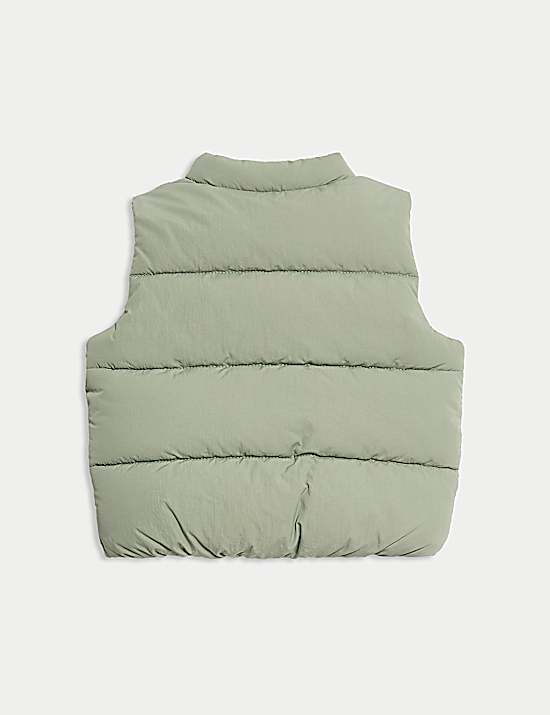 Tailored Striped Longline Waistcoat