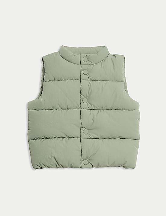 Tailored Striped Longline Waistcoat