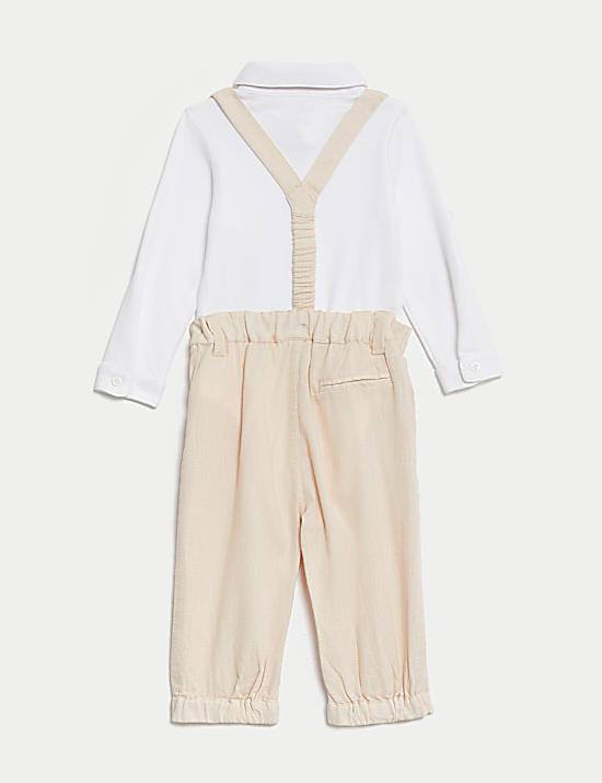 Tailored Striped Longline Waistcoat