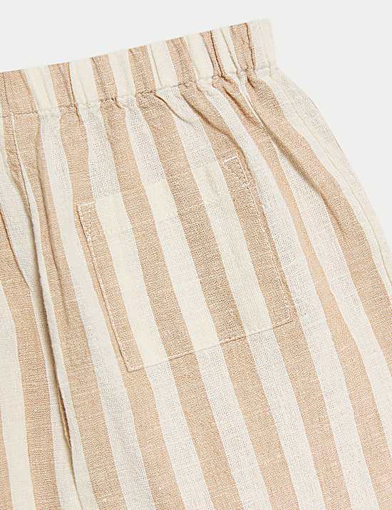 Tailored Striped Longline Waistcoat