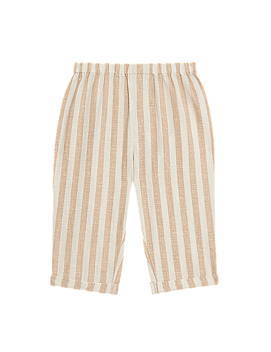 Tailored Striped Longline Waistcoat