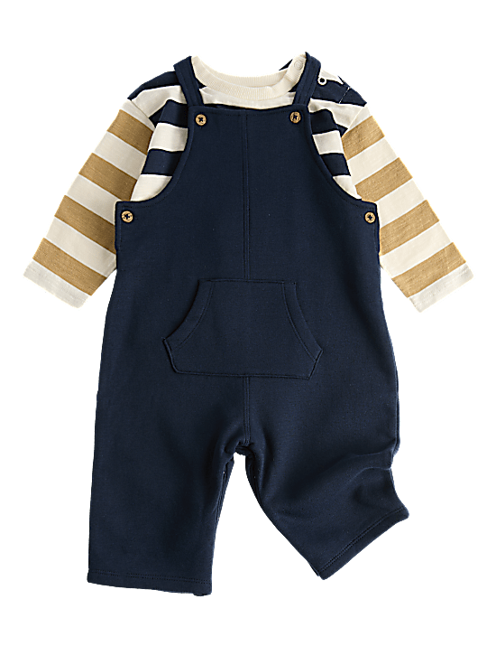 Tailored Striped Longline Waistcoat
