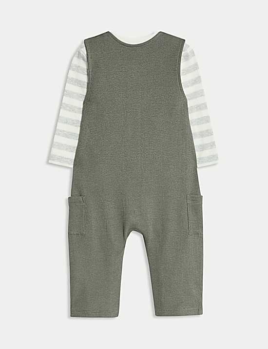 Tailored Striped Longline Waistcoat