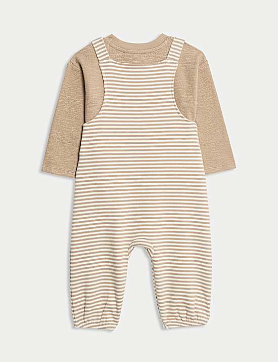 Tailored Striped Longline Waistcoat