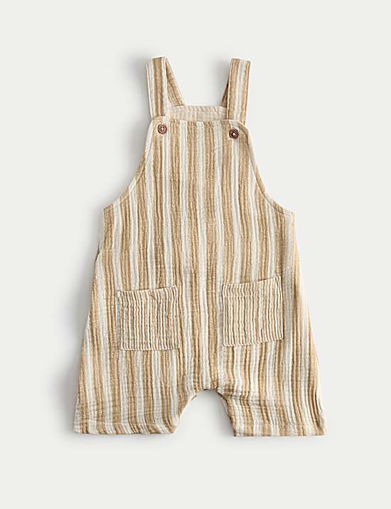 Tailored Striped Longline Waistcoat