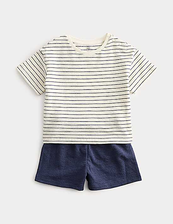 Tailored Striped Longline Waistcoat