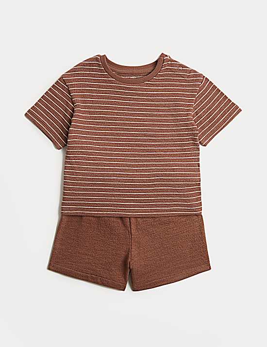 Tailored Striped Longline Waistcoat