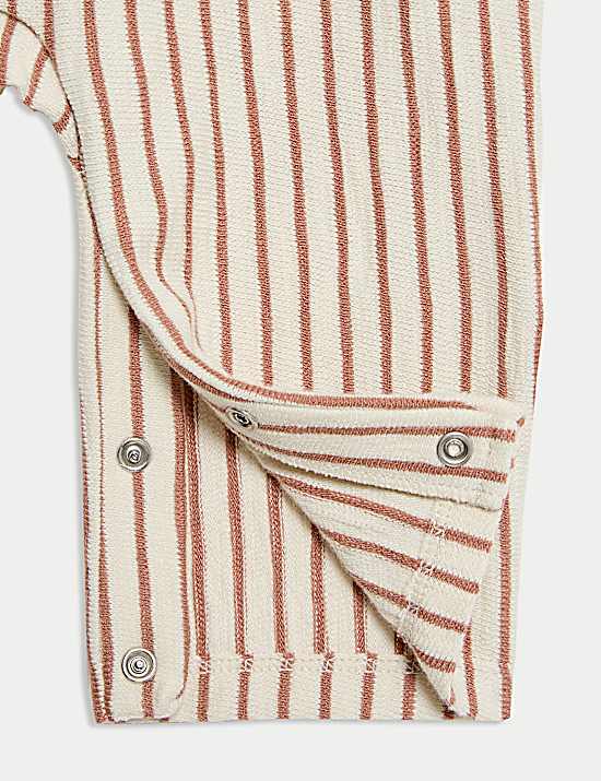Tailored Striped Longline Waistcoat
