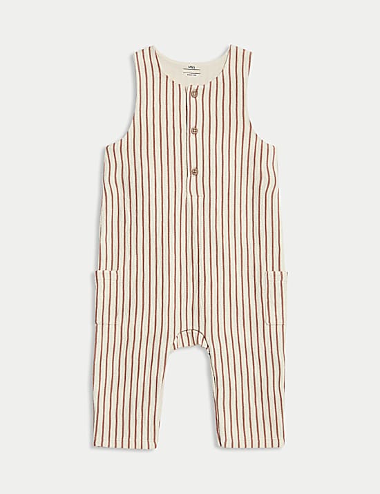 Tailored Striped Longline Waistcoat