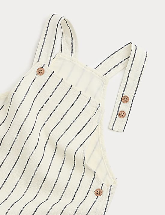 Tailored Striped Longline Waistcoat