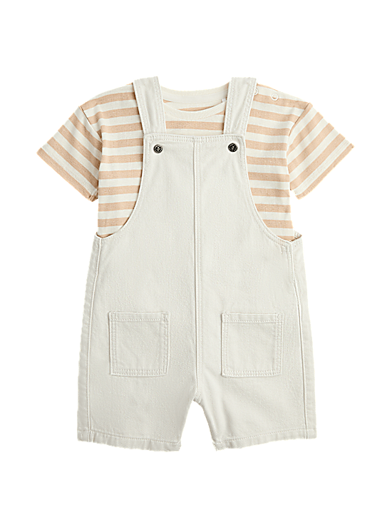 Tailored Striped Longline Waistcoat