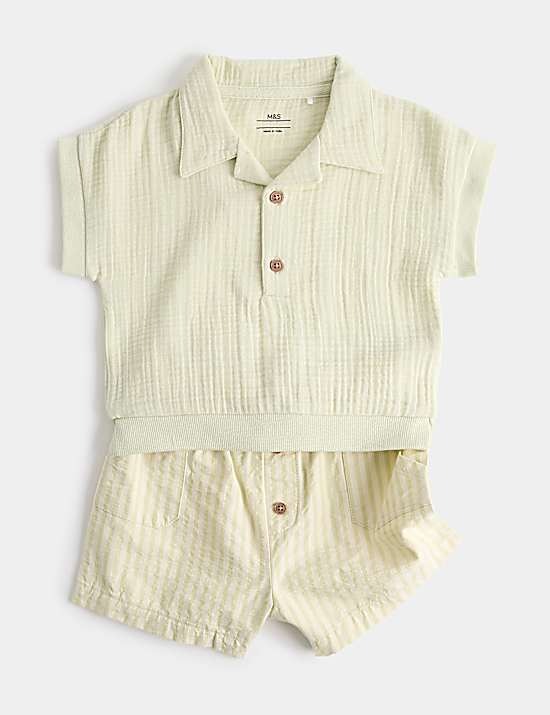 Tailored Striped Longline Waistcoat