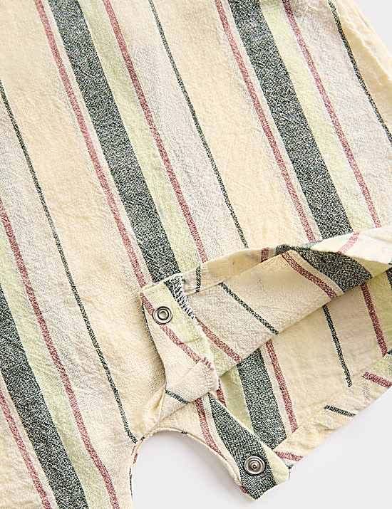 Tailored Striped Longline Waistcoat