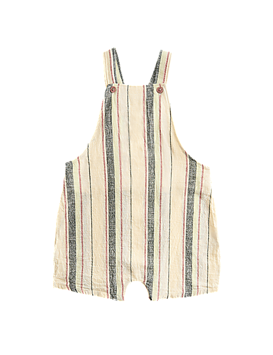 Tailored Striped Longline Waistcoat