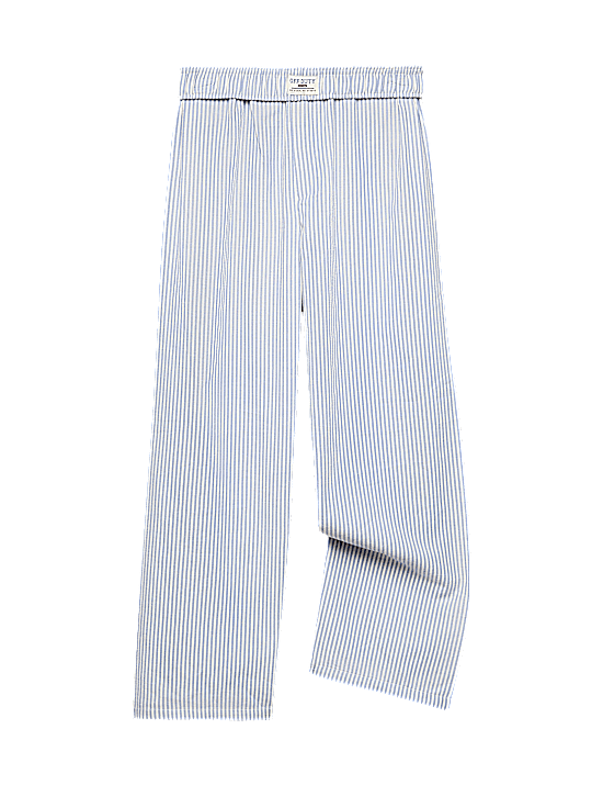 Tailored Striped Longline Waistcoat