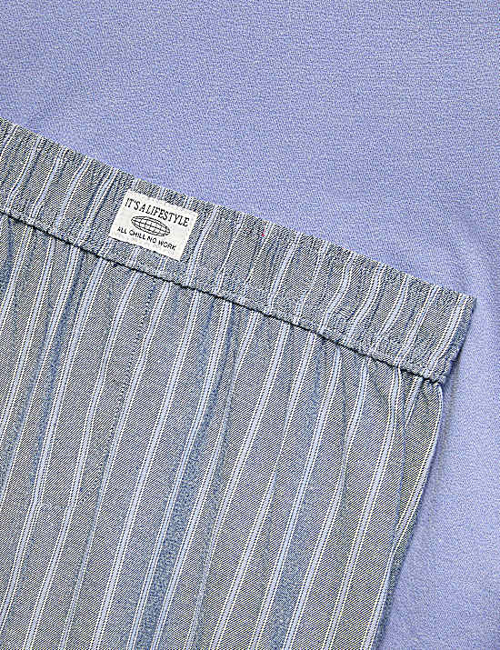 Tailored Striped Longline Waistcoat