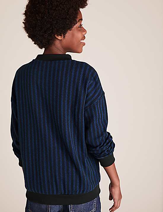 Tailored Striped Longline Waistcoat