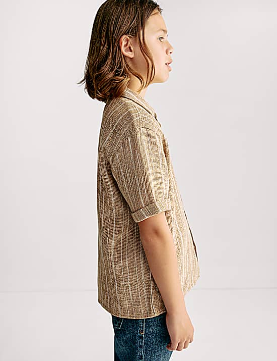 Tailored Striped Longline Waistcoat