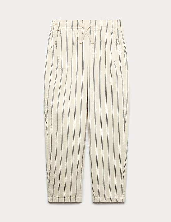 Tailored Striped Longline Waistcoat