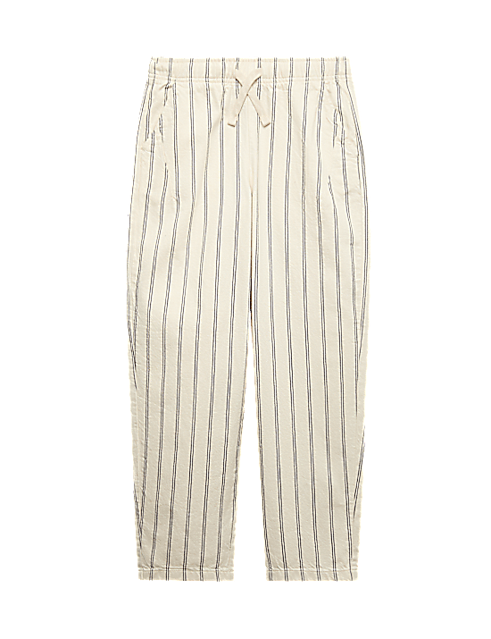 Tailored Striped Longline Waistcoat
