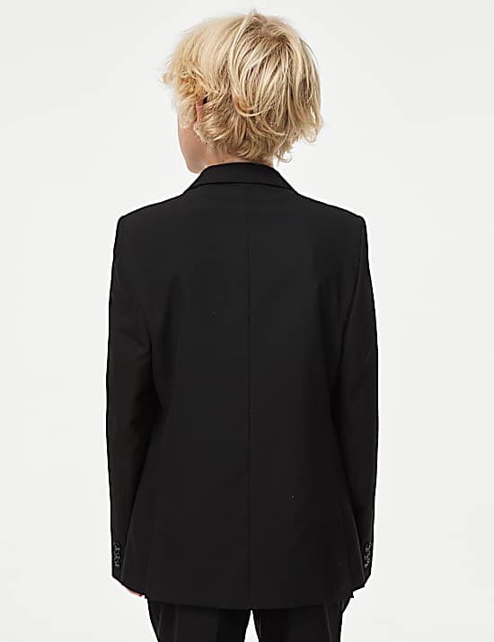 Tailored Striped Longline Waistcoat