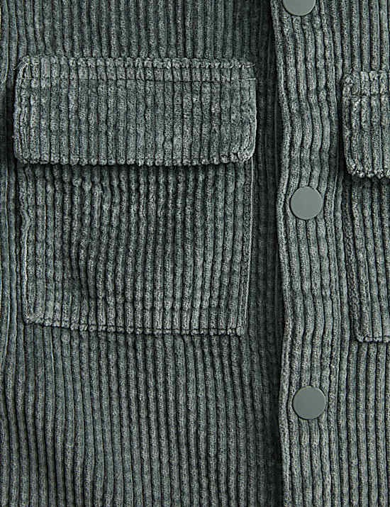 Tailored Striped Longline Waistcoat