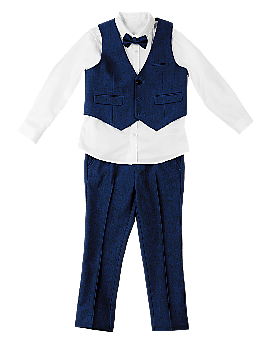 Tailored Striped Longline Waistcoat