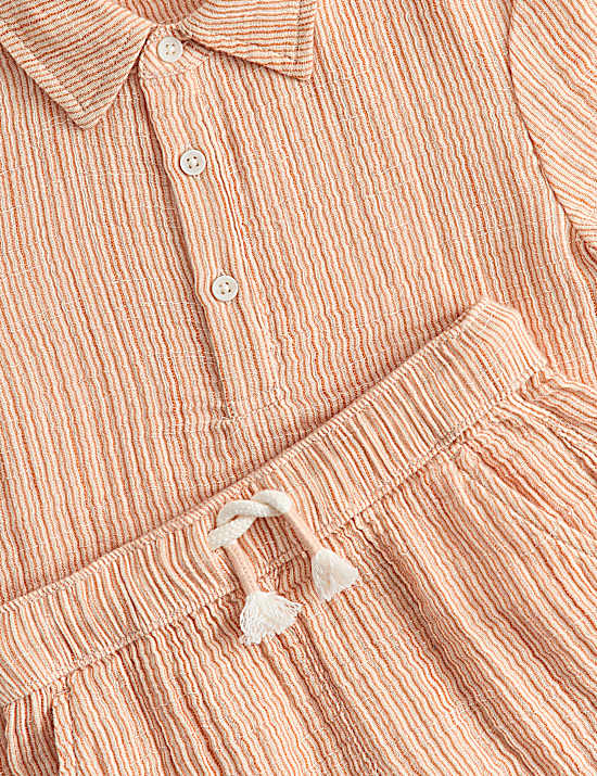 Tailored Striped Longline Waistcoat
