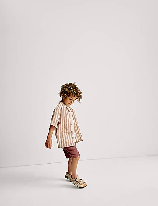 Tailored Striped Longline Waistcoat