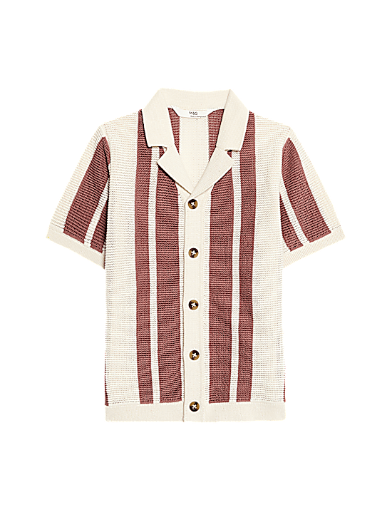 Tailored Striped Longline Waistcoat