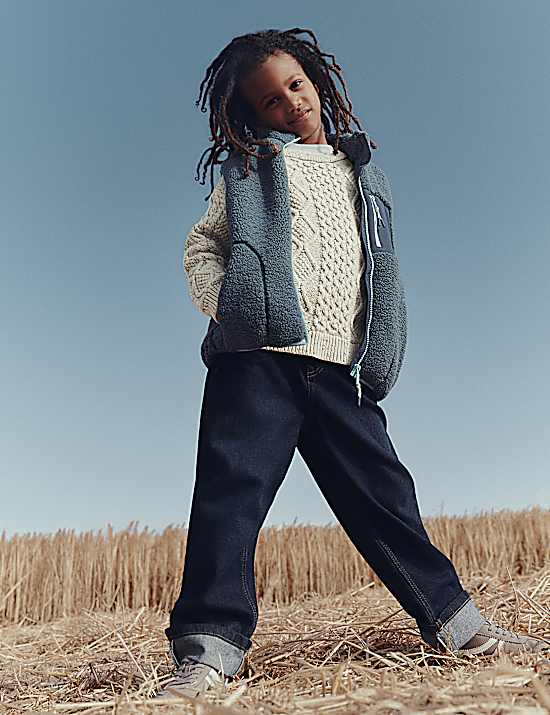Tailored Striped Longline Waistcoat