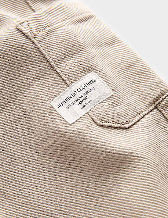 Tailored Striped Longline Waistcoat