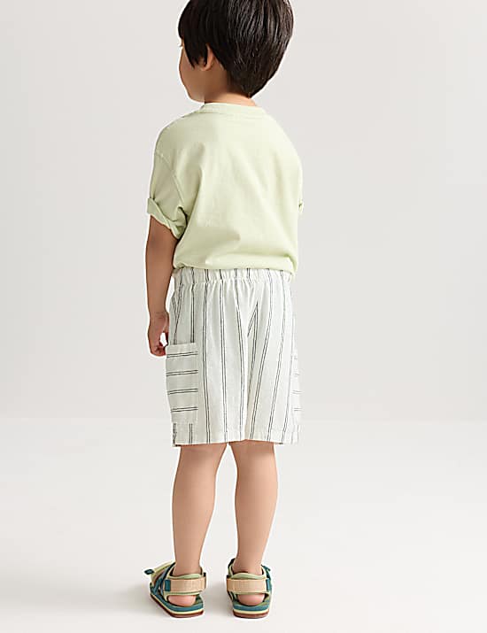 Tailored Striped Longline Waistcoat