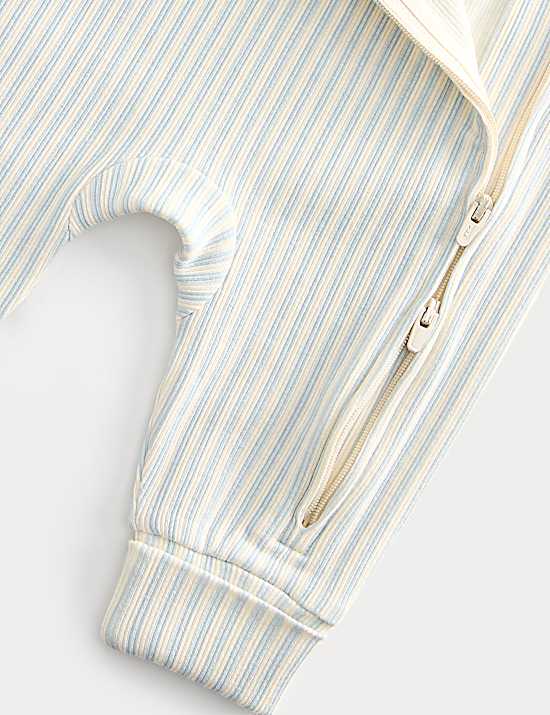 Tailored Striped Longline Waistcoat