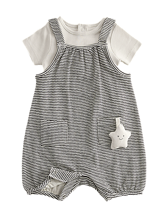 Tailored Striped Longline Waistcoat