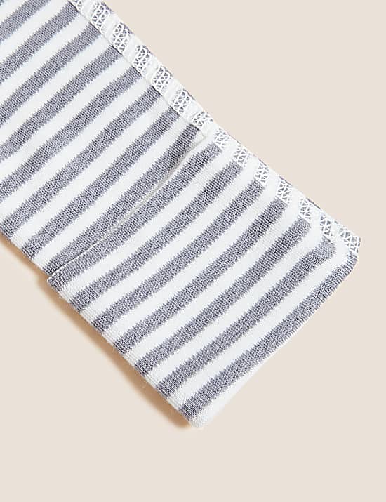 Tailored Striped Longline Waistcoat