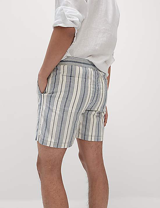 Tailored Striped Longline Waistcoat