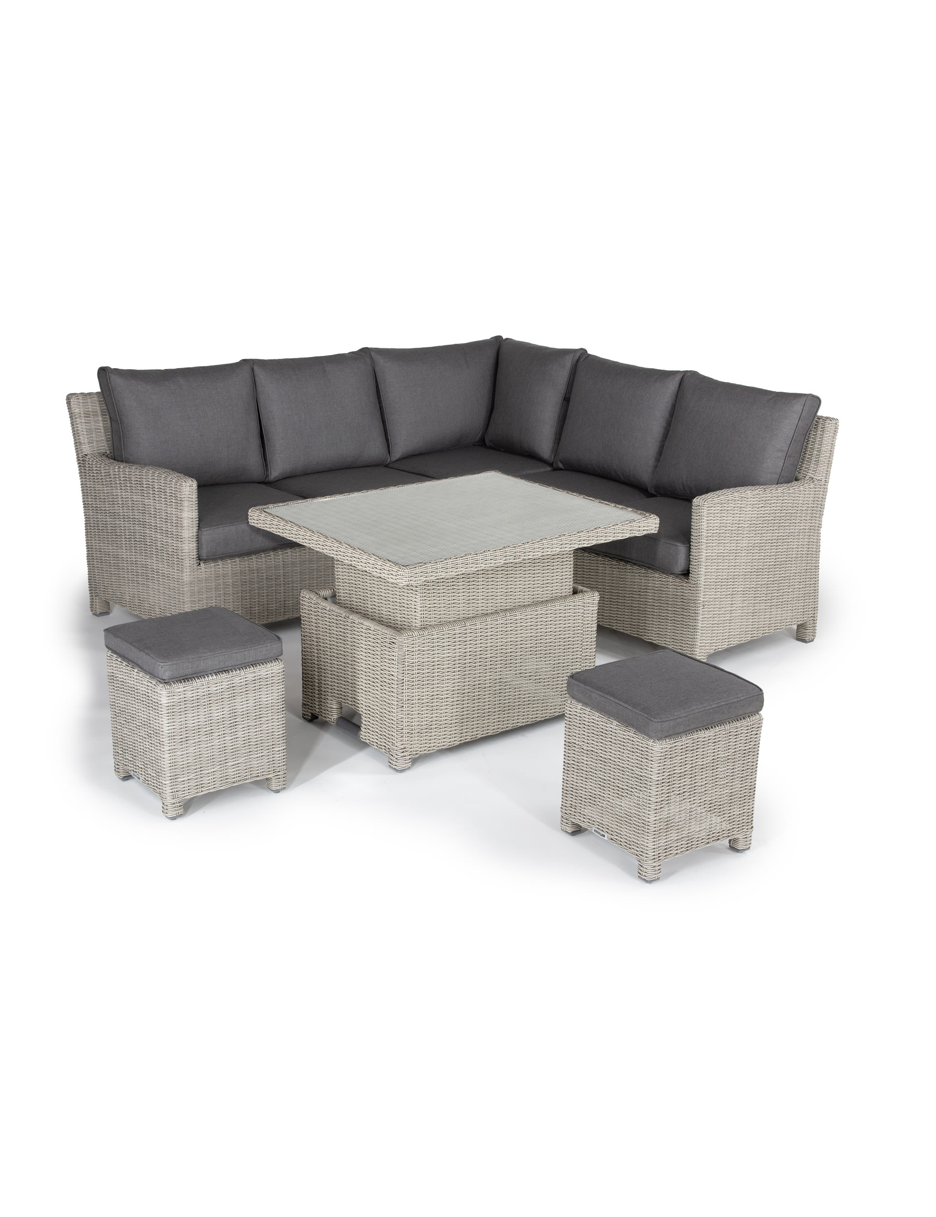 Palma 6 Seater Garden Lounge Set With Rising Table Kettler M&S