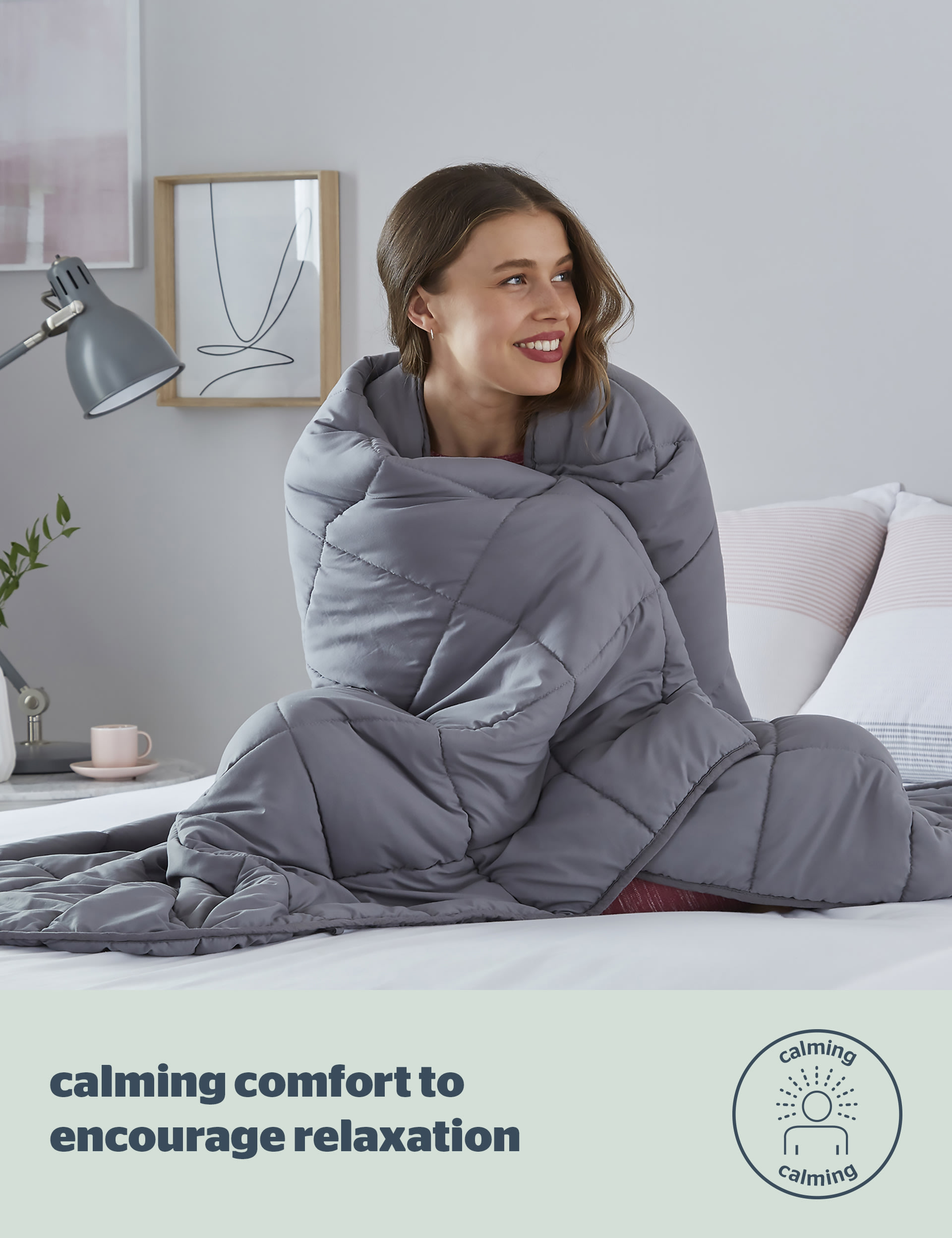 Wellbeing 9kg Weighted Blanket Silentnight M&S