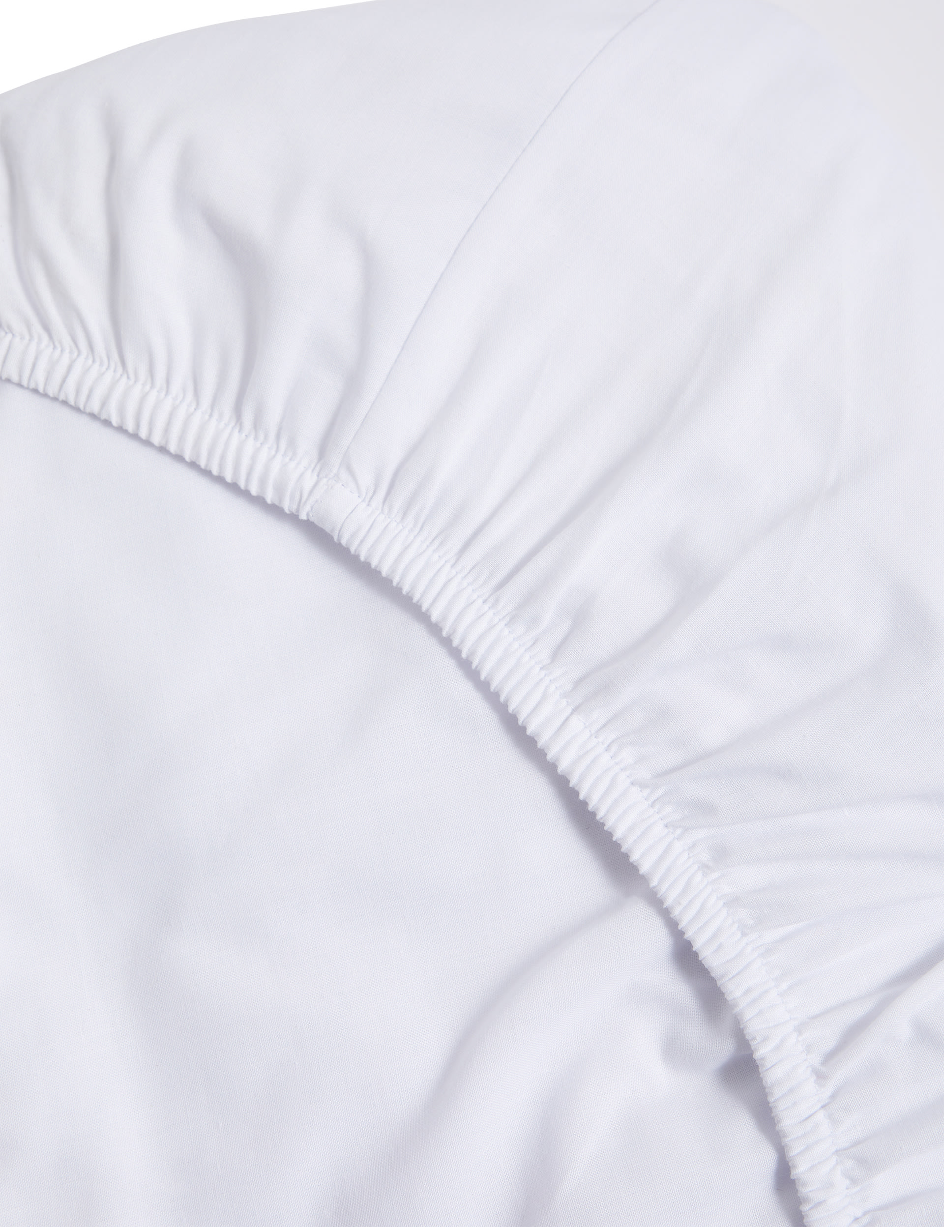 Cotton Blend Non Iron Fitted Sheet M&S Collection M&S