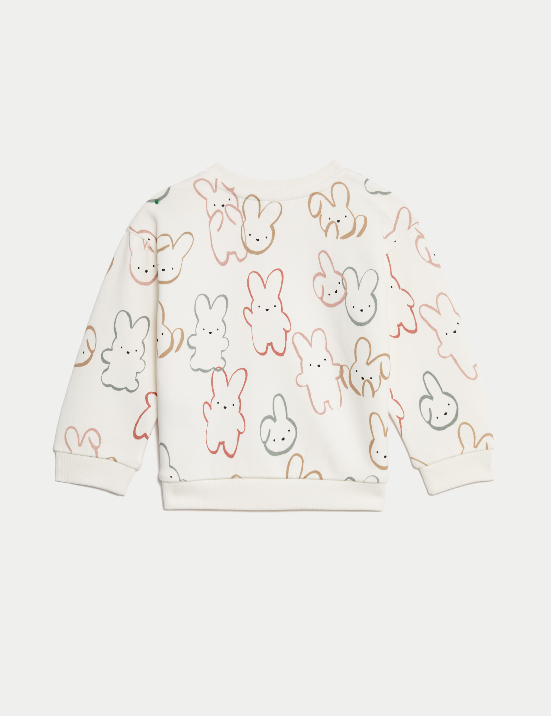 Cotton Rich Bunny Sweatshirt (0-3 Yrs) 2 of 3