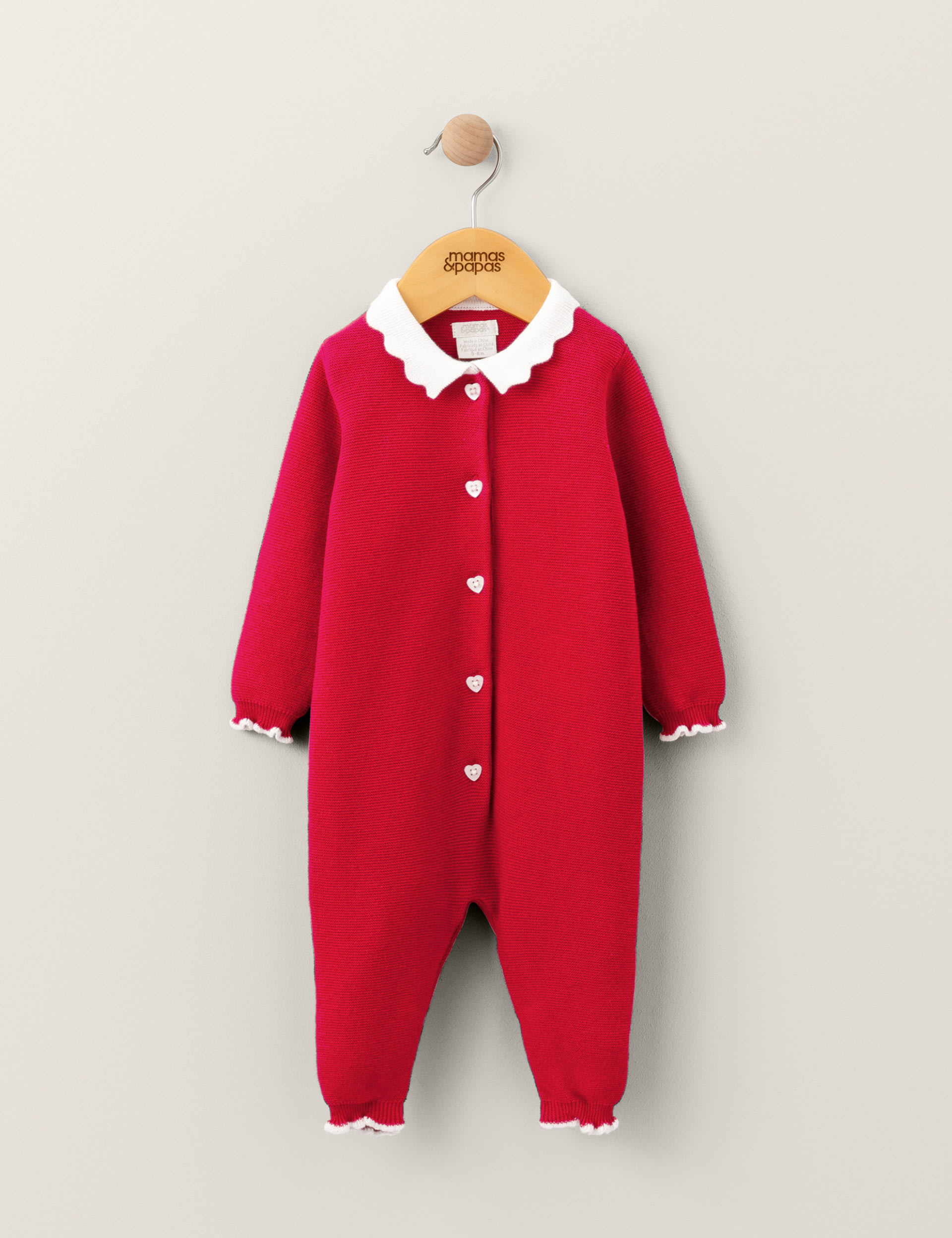 Mrs Santa Christmas Knitted Romper (018 Mths) Mamas & Papas M&S