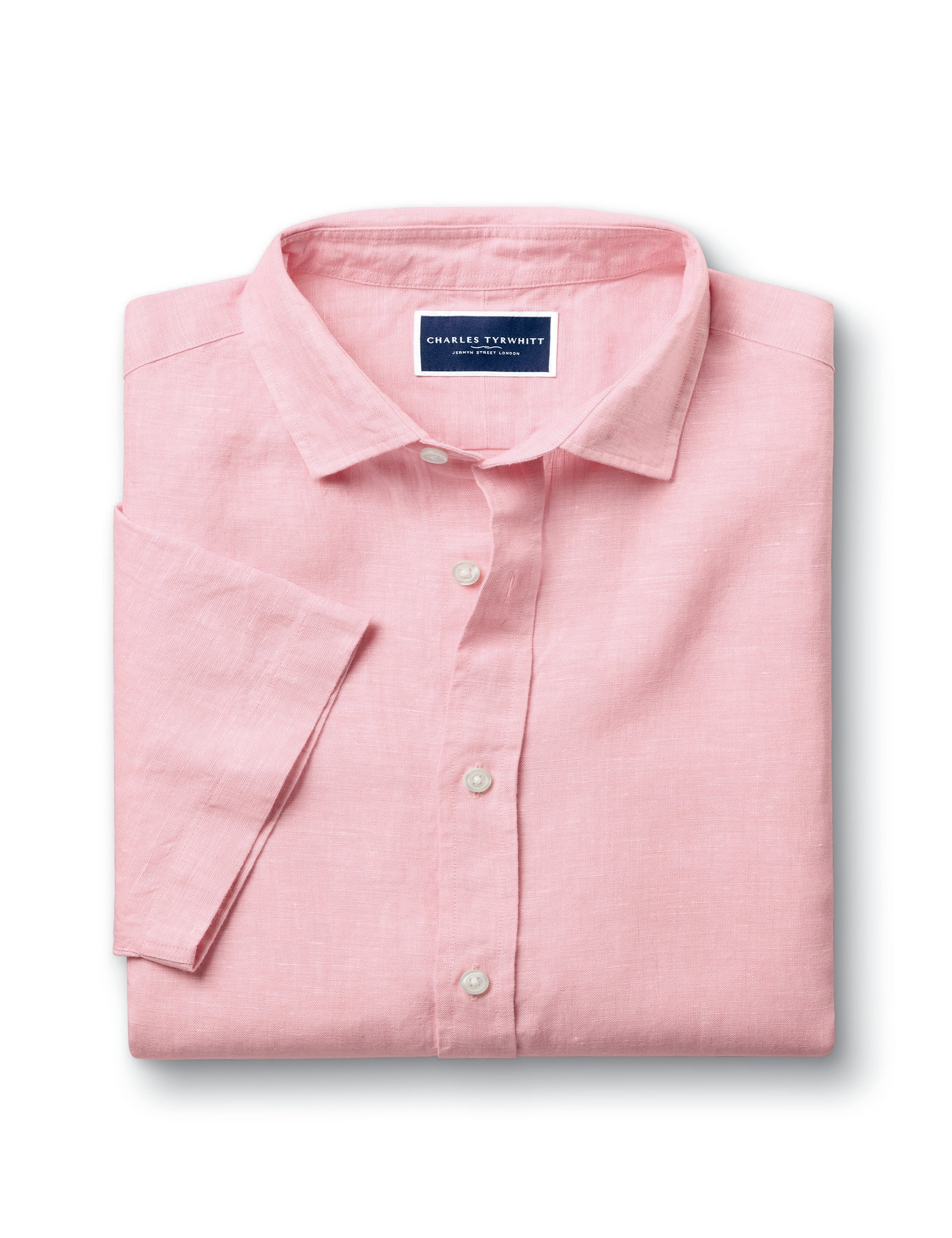Slim Fit Pure Linen Shirt Charles Tyrwhitt M&S