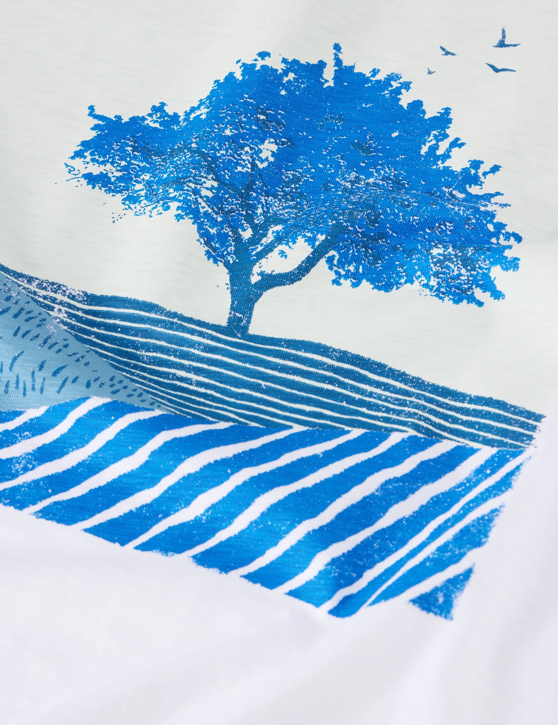 Pure Cotton Tree Graphic T-Shirt 6 of 6