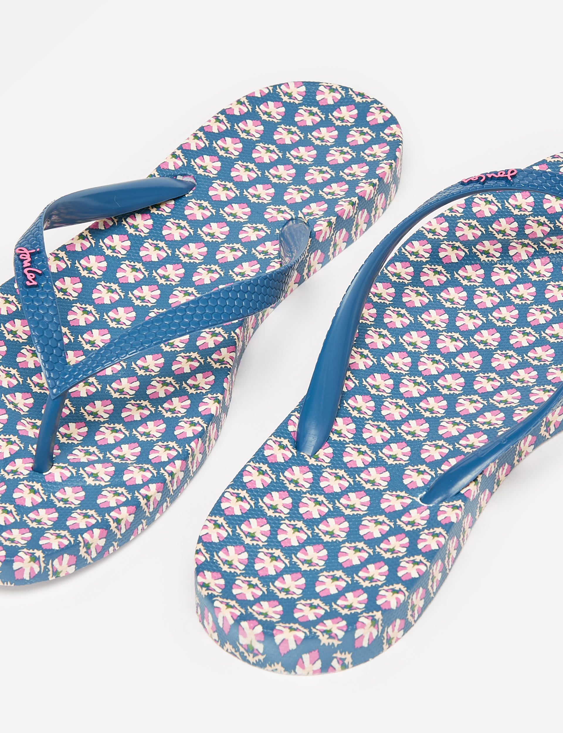 Printed Flat Flip Flops Joules M&S