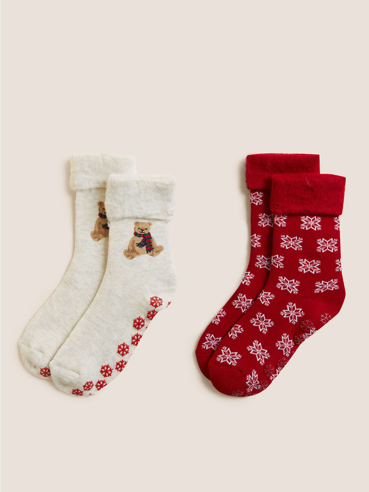 Two-pack Spencer Bear socks. Shop now 