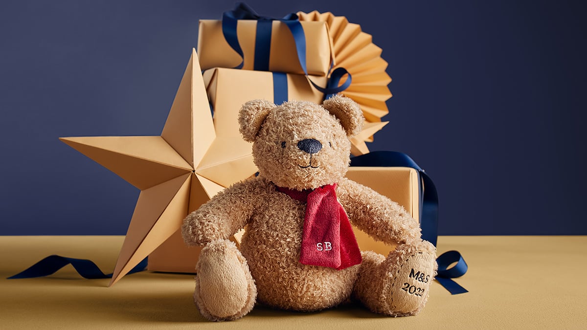 Spencer Bear cuddly toy. Read the feature