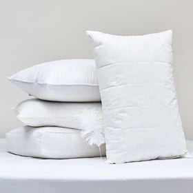 White pillows