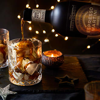 Boozy affogato